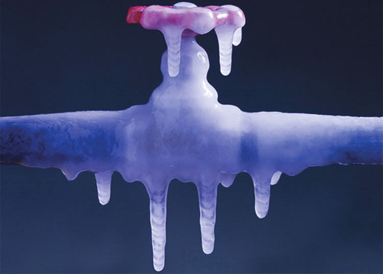 frozen pipe